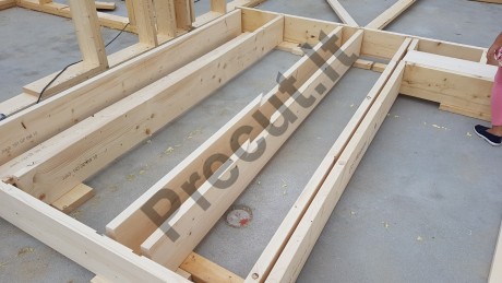 Karkasinių pastatų grindų ir sienų konstrukcijos – Precut karkasinių konstrukcijų kainodaros pavyzdys
