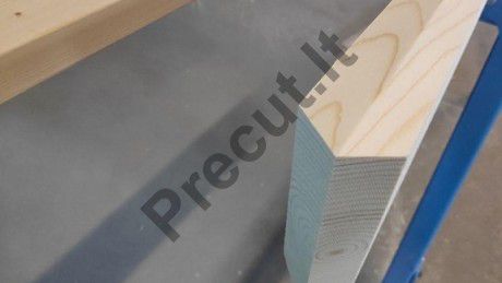 Precut sijos ir gegnės – sprendimas norintiems mažesnės statybos kainos.
